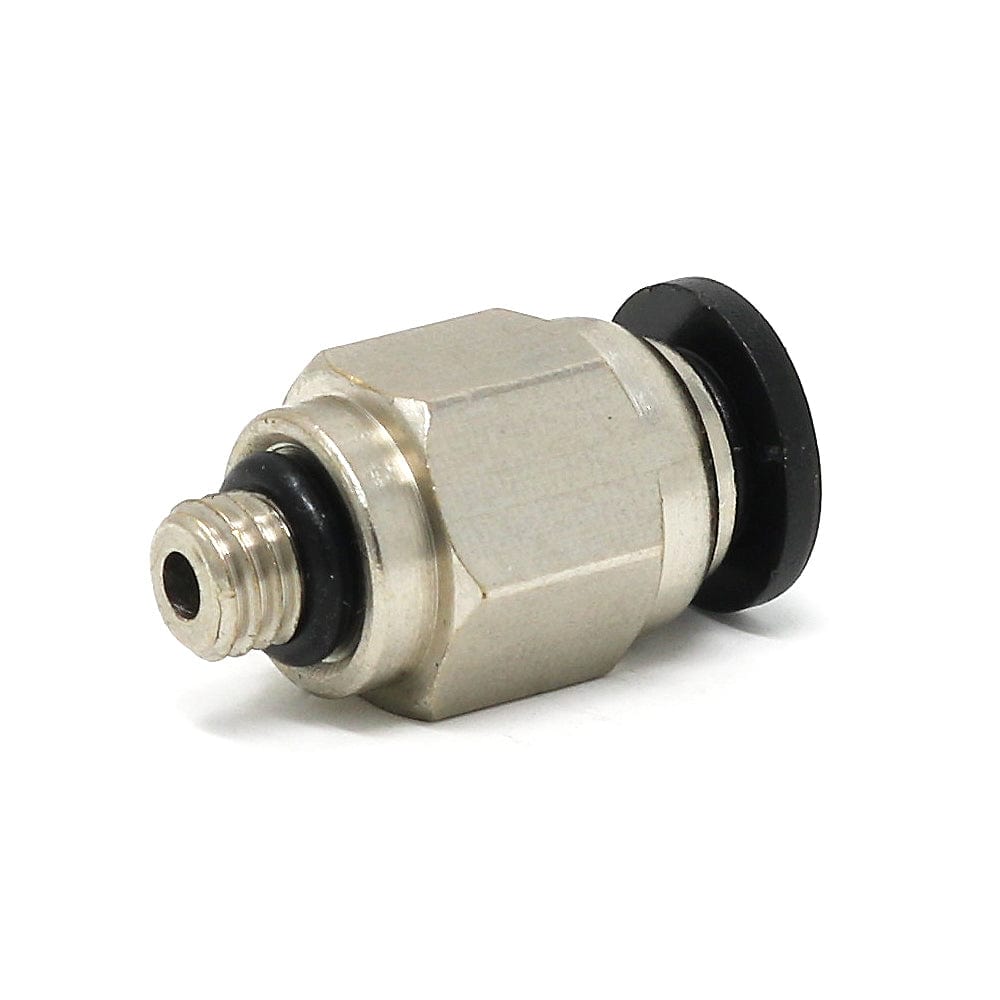 PC4-M5 (Black) Pneumatic Connectors (5-pack) by The Pi Hut - The Pi Hut