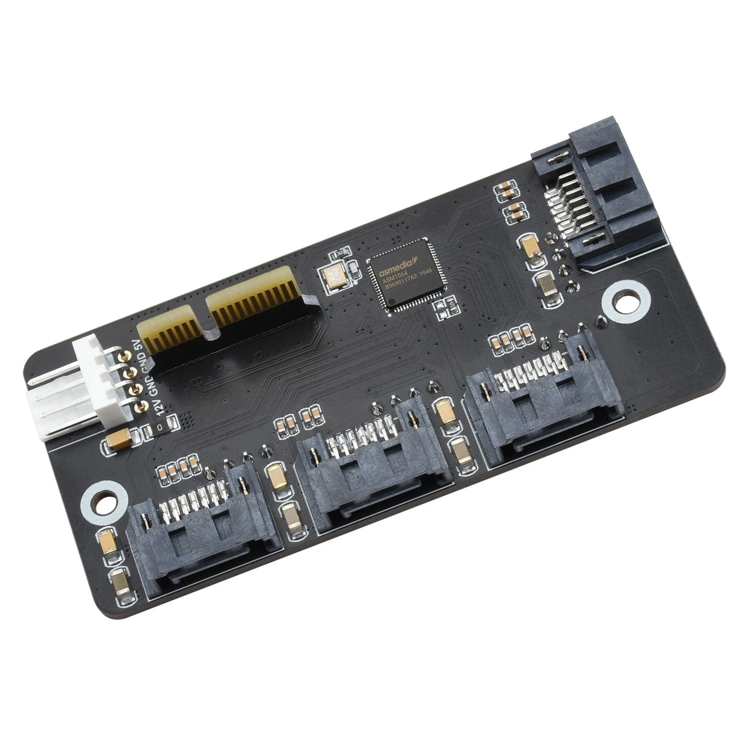 PCI-E to 4-channel SATA 3.0 Adapter for CM4 IO Board by Waveshare - The Pi Hut