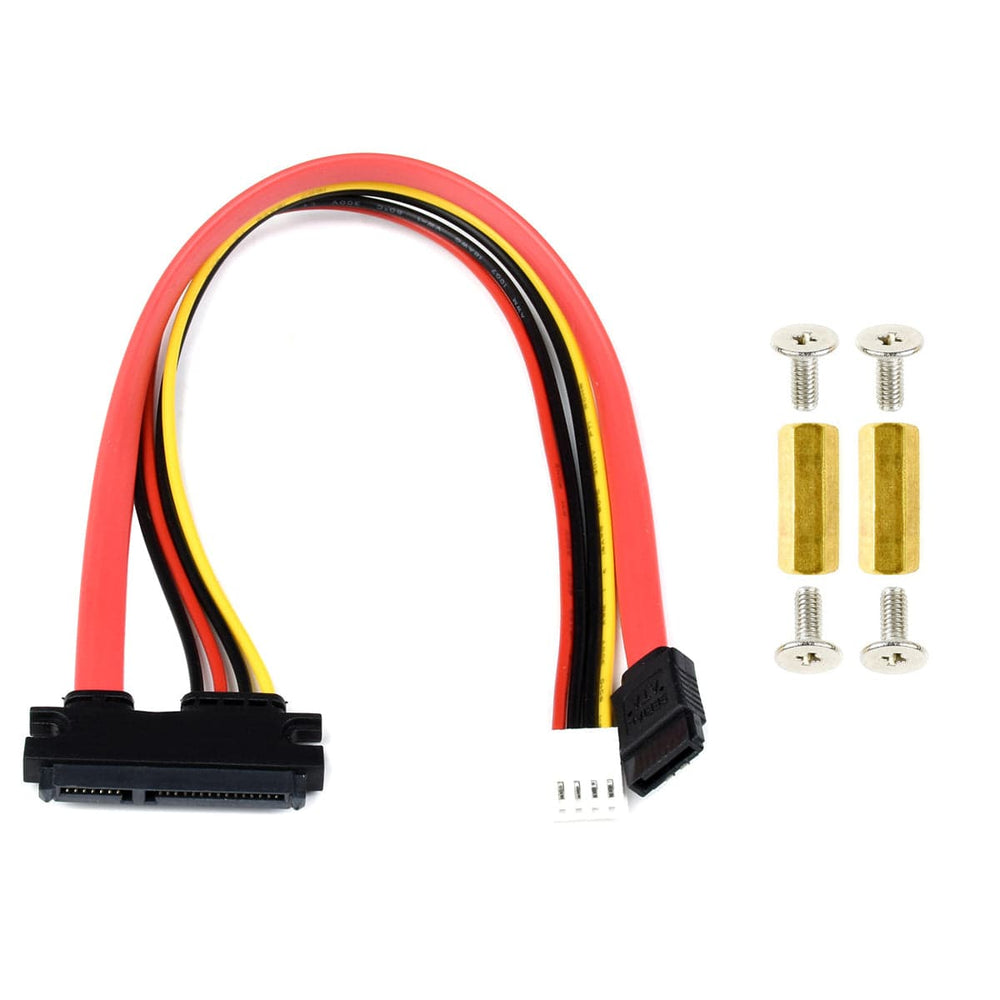 PCI-E to 4-channel SATA 3.0 Adapter for CM4 IO Board by Waveshare - The Pi Hut