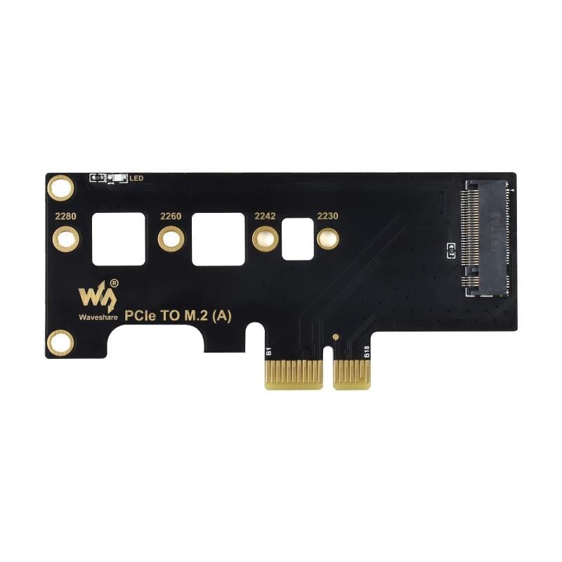 PCIe to M.2 Adapter (A) for Raspberry Pi CM4 IO Board by Waveshare - The Pi Hut