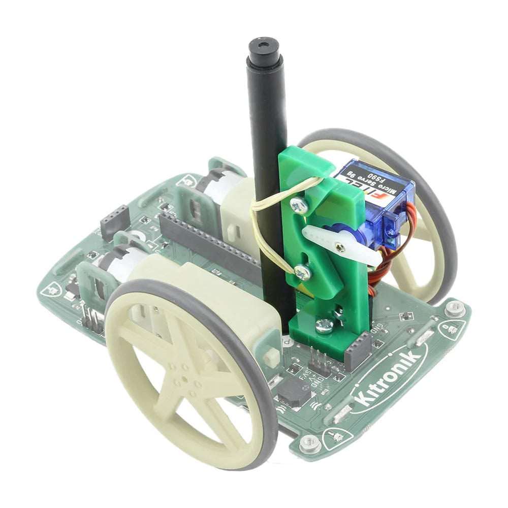 Pen Lifter for the Autonomous Robotics Platform for Pico by Kitronik - The Pi Hut