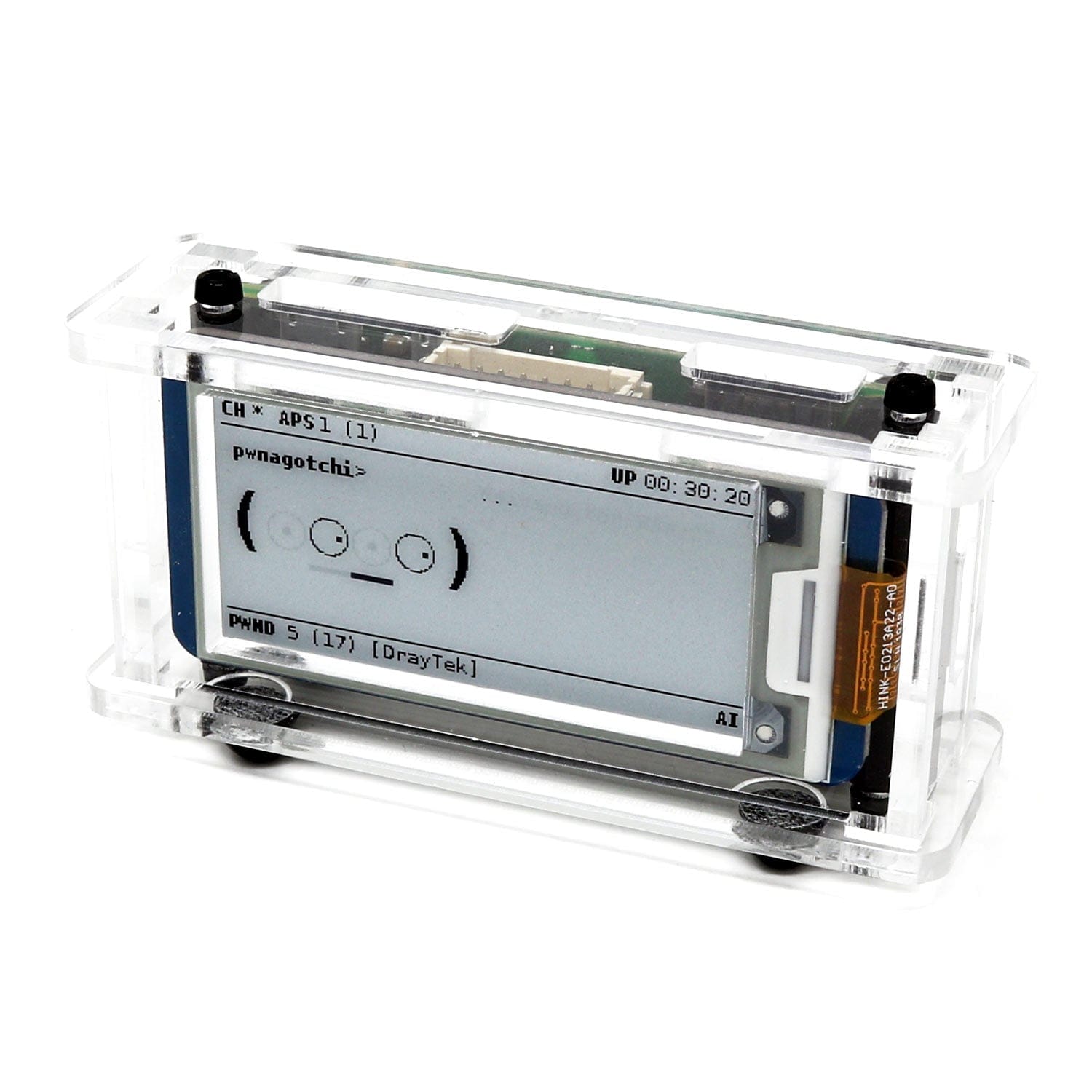 Pi Zero Case for Waveshare 2.13" eInk Display by The Pi Hut - The Pi Hut
