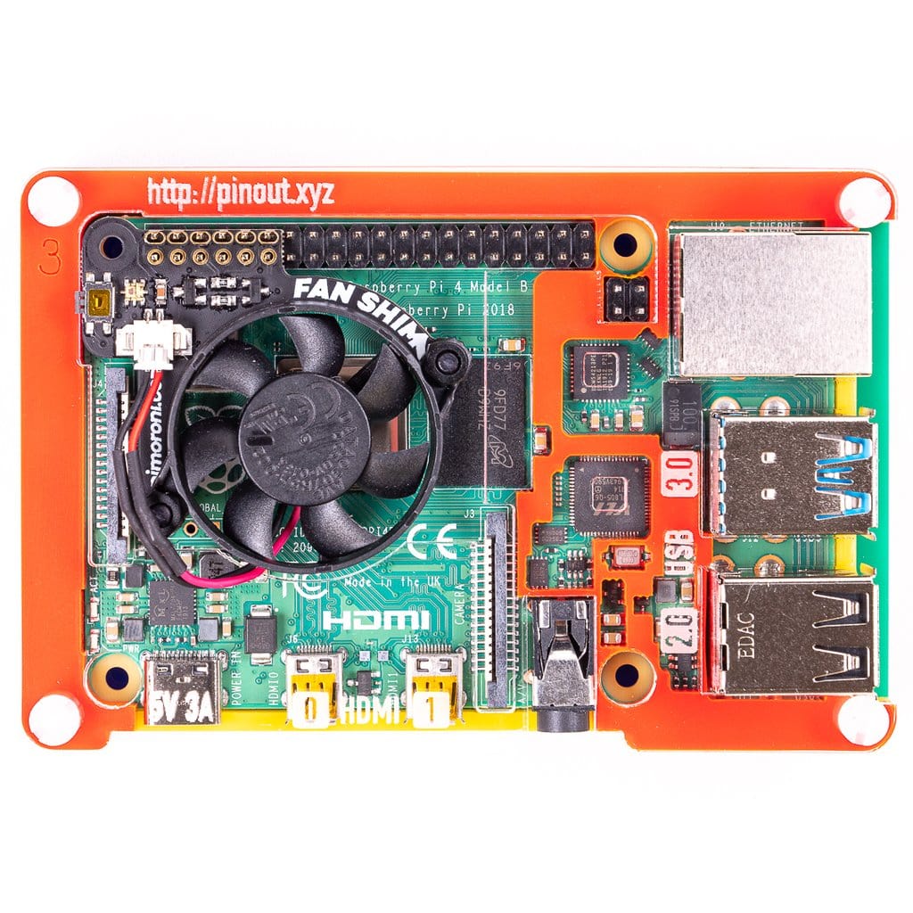 Pibow 4 Coupé Case (for Raspberry Pi 4B) by Pimoroni - The Pi Hut