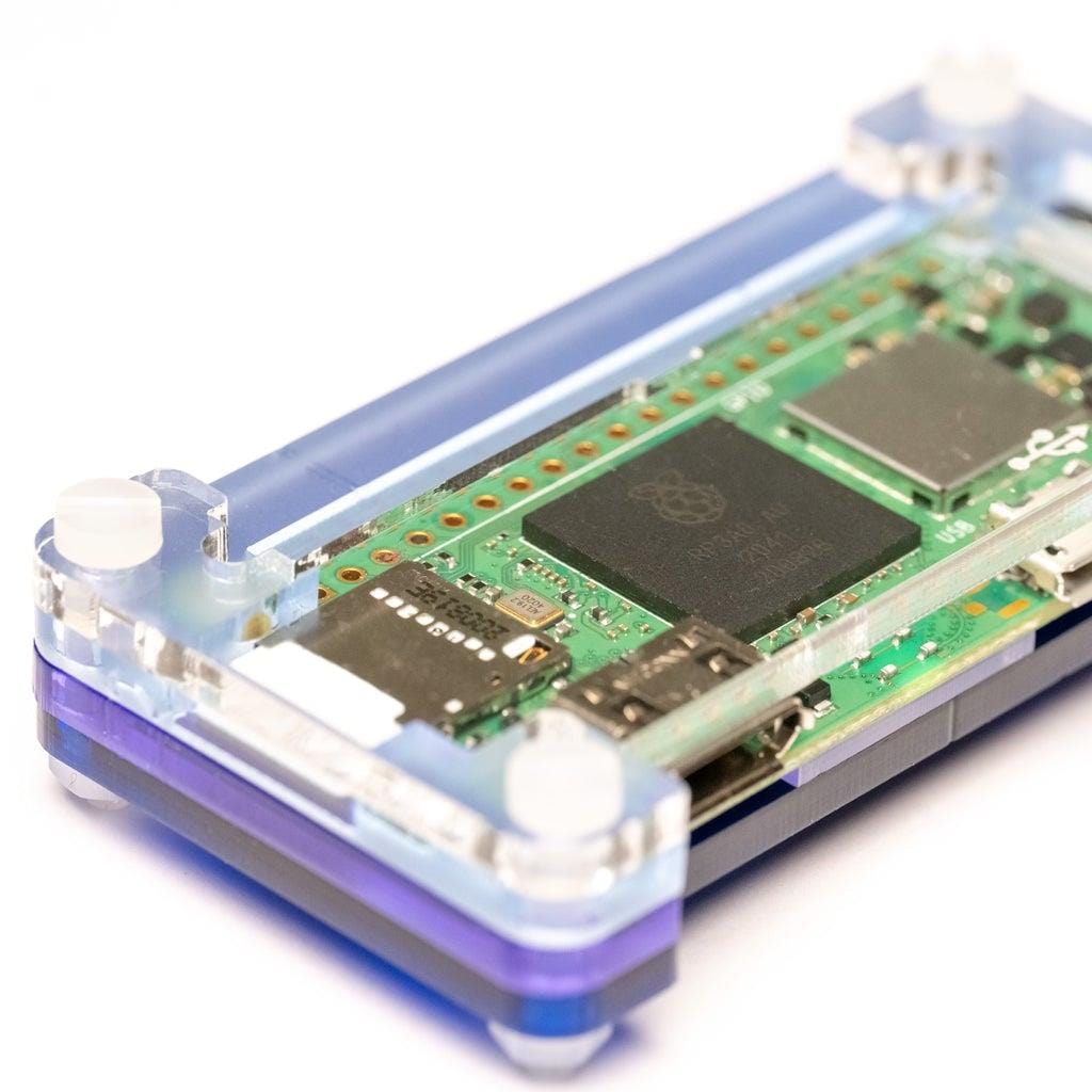 Pibow Case for Raspberry Pi Zero 2W by Pimoroni - The Pi Hut
