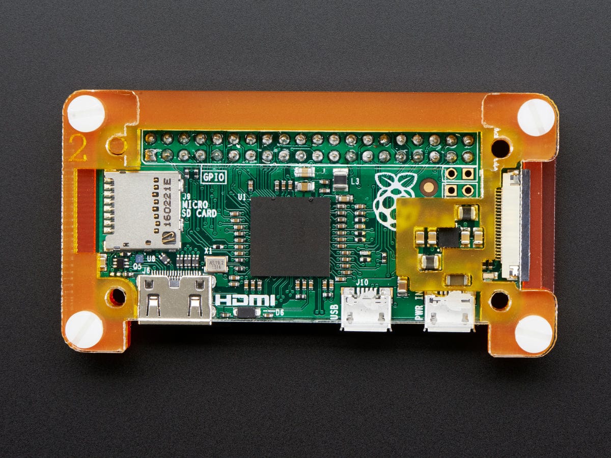 Pibow Zero Case for Raspberry Pi Zero v1.3 ONLY by Pimoroni - The Pi Hut