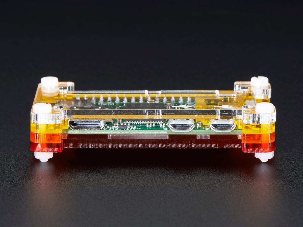 Pibow Zero Case for Raspberry Pi Zero v1.3 ONLY by Pimoroni - The Pi Hut