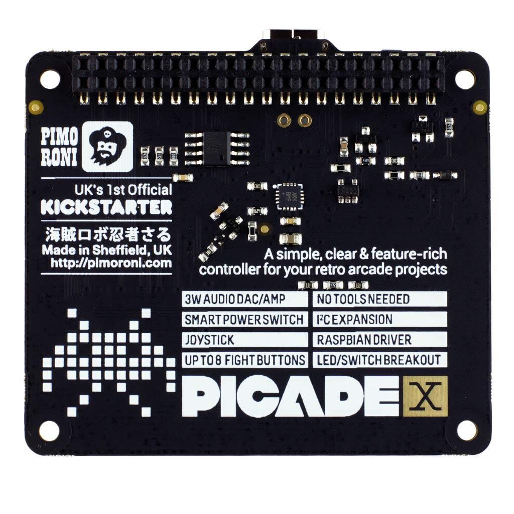 Picade X HAT USB-C by Pimoroni - The Pi Hut