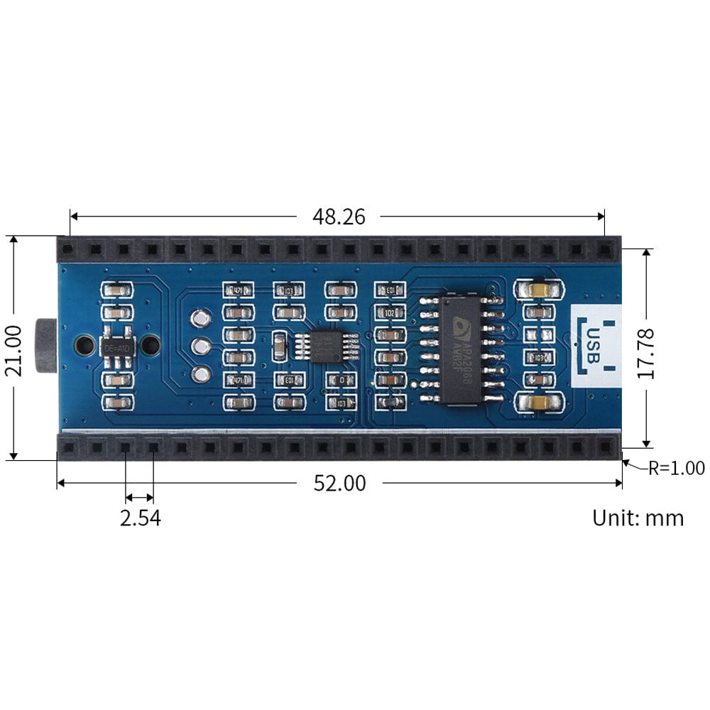 Pico Audio - Audio Module for Raspberry Pi Pico (Inc. Speakers) by Waveshare - The Pi Hut