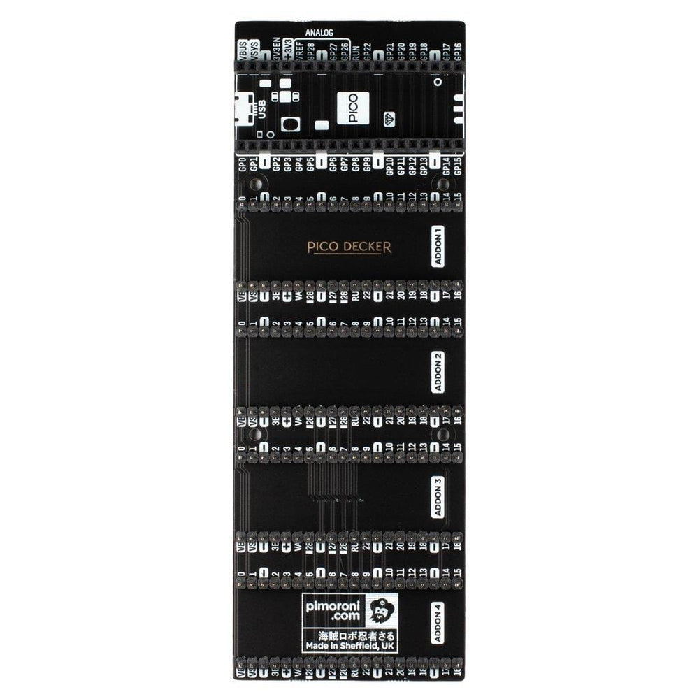 Pico Decker (Quad Expander) by Pimoroni - The Pi Hut