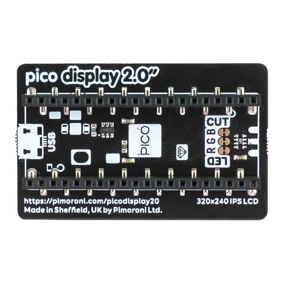 Pico Display Pack 2.0 by Pimoroni - The Pi Hut
