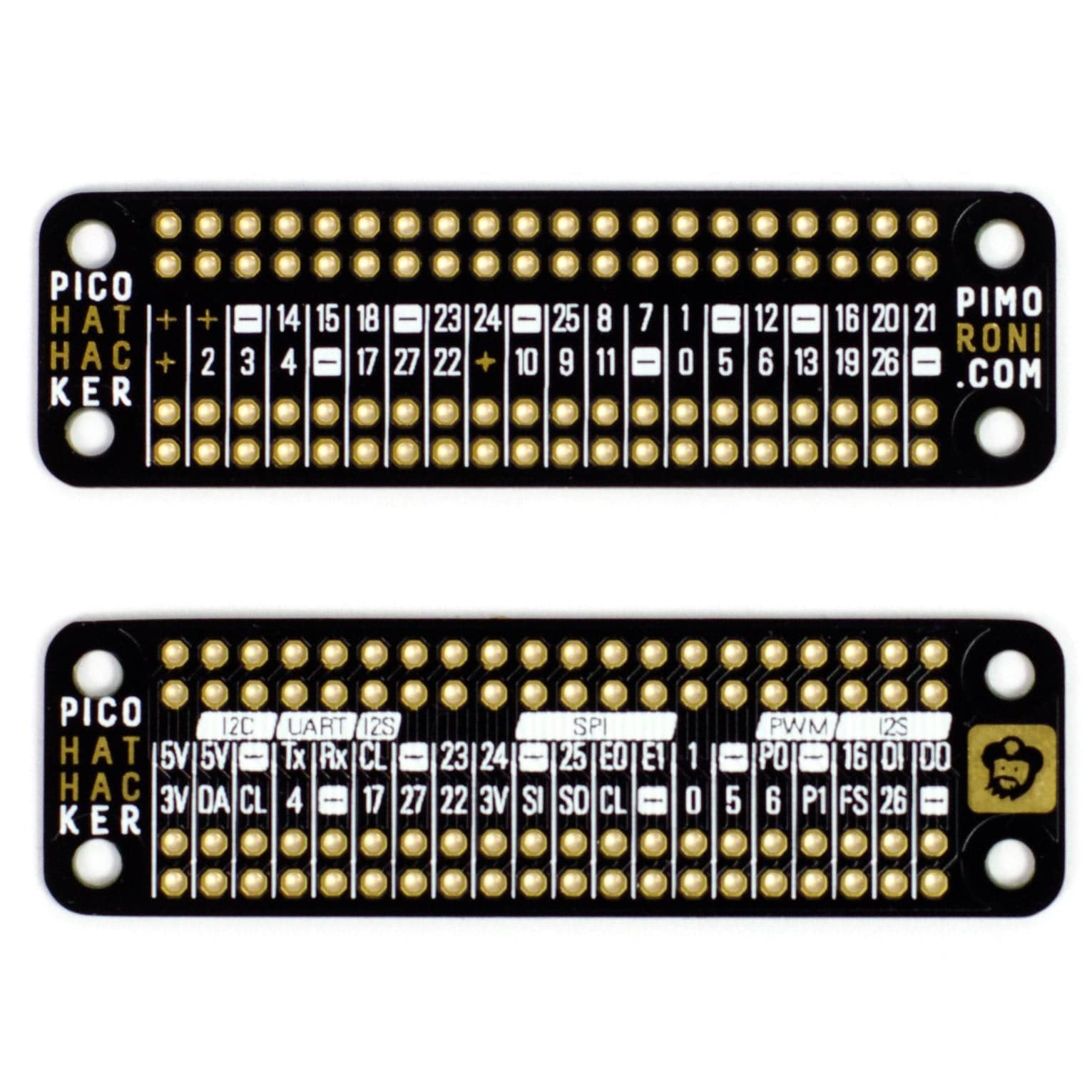 Nano HAT Hacker by Pimoroni - The Pi Hut