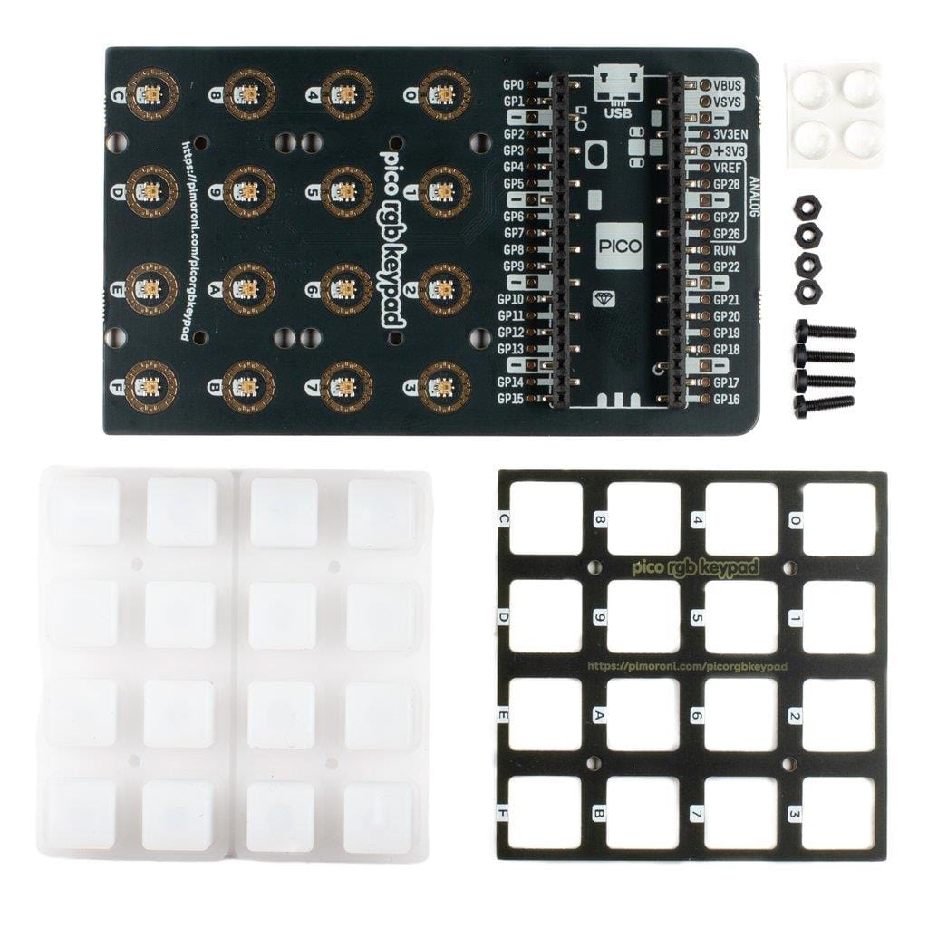 Pico RGB Keypad Base by Pimoroni - The Pi Hut