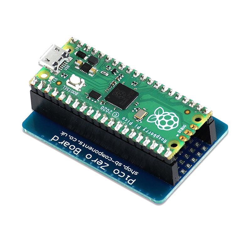 Pico Zero - Raspberry Pi Pico Prototyping Board by SBC - The Pi Hut