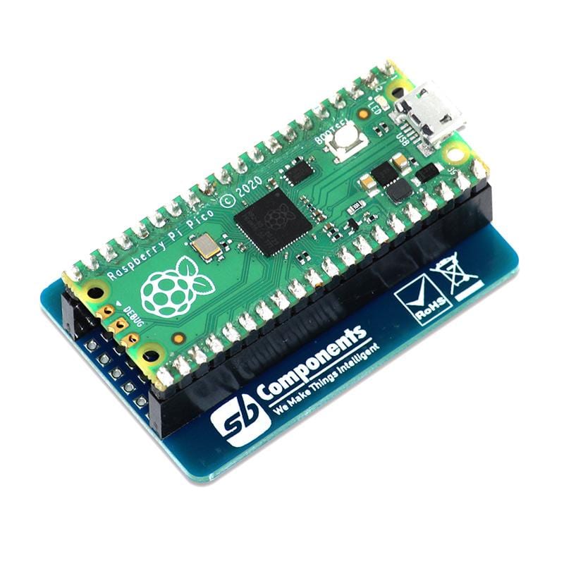 Pico Zero - Raspberry Pi Pico Prototyping Board by SBC - The Pi Hut