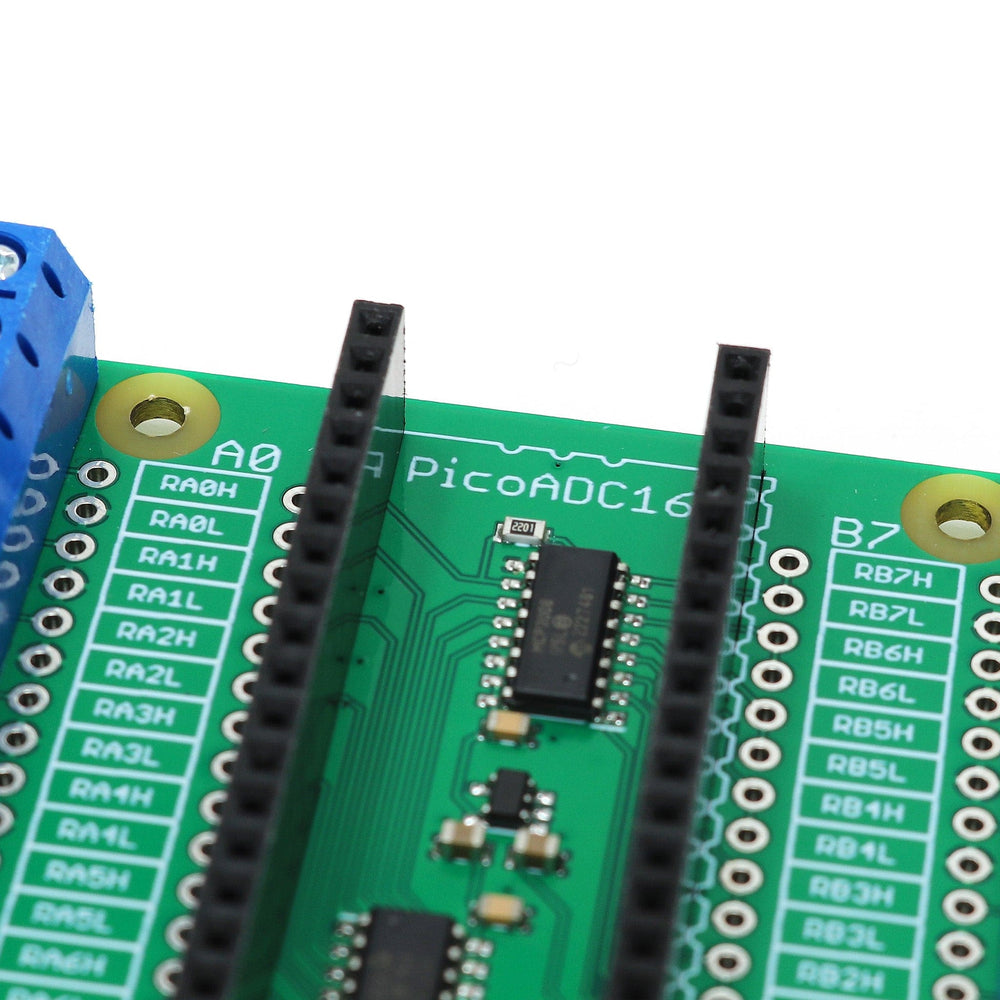 PicoADC16 - 16-port ADC for Pico by 8086 - The Pi Hut