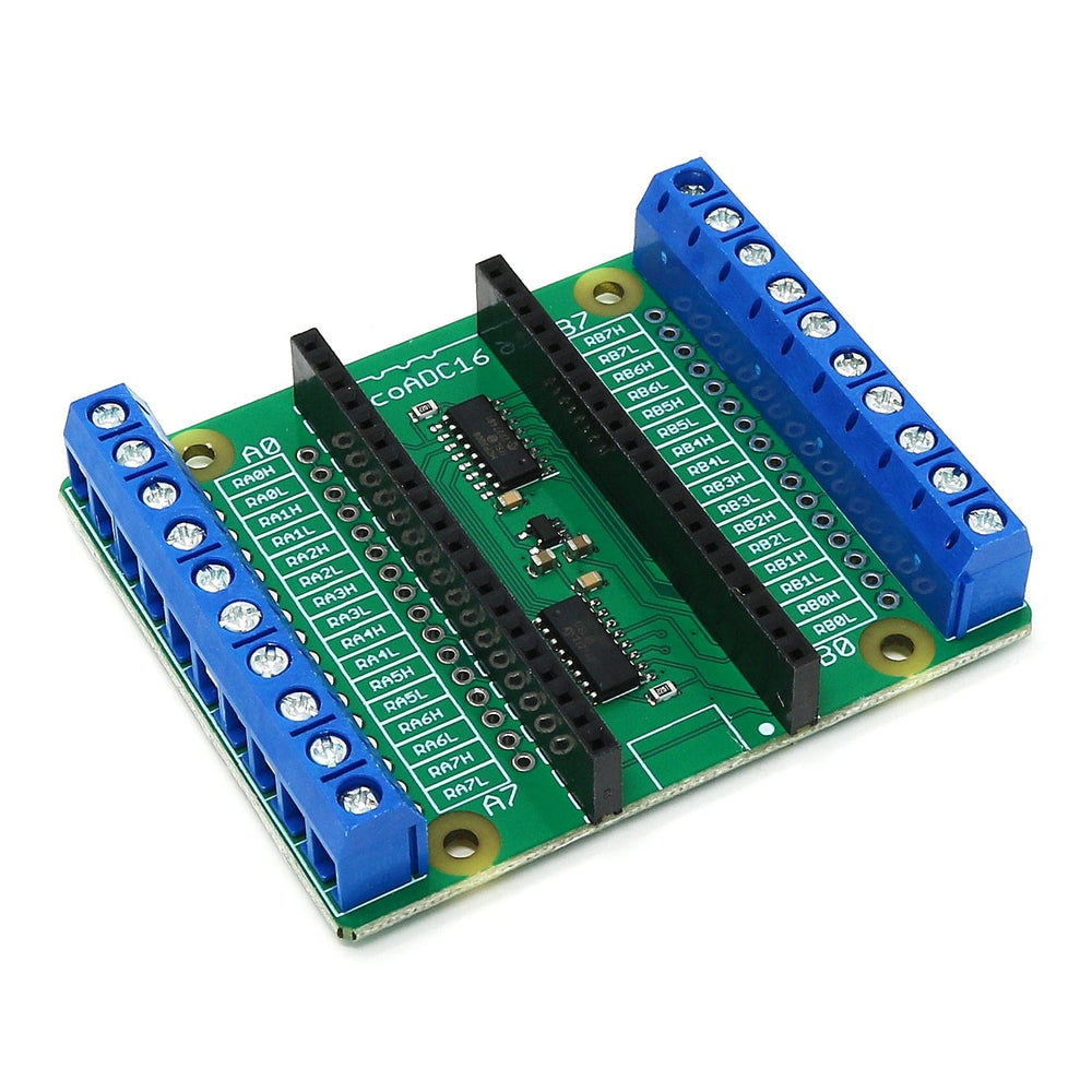 PicoADC16 - 16-port ADC for Pico by 8086 - The Pi Hut