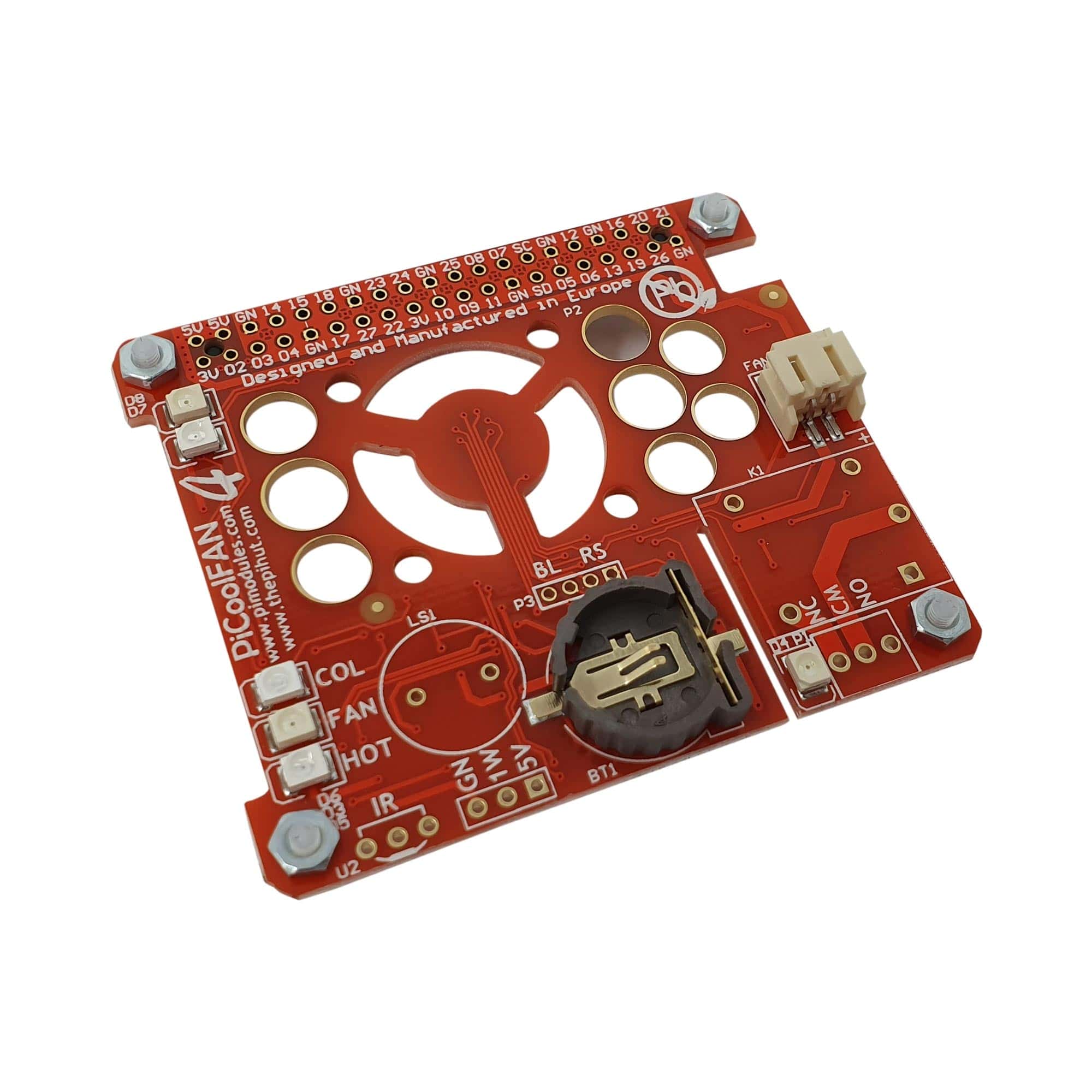PiCoolFAN4 for Raspberry Pi by Pimodules - The Pi Hut