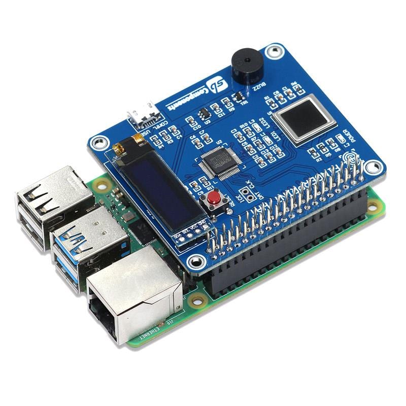PiFinger - Fingerprint HAT for Raspberry Pi by SBC - The Pi Hut