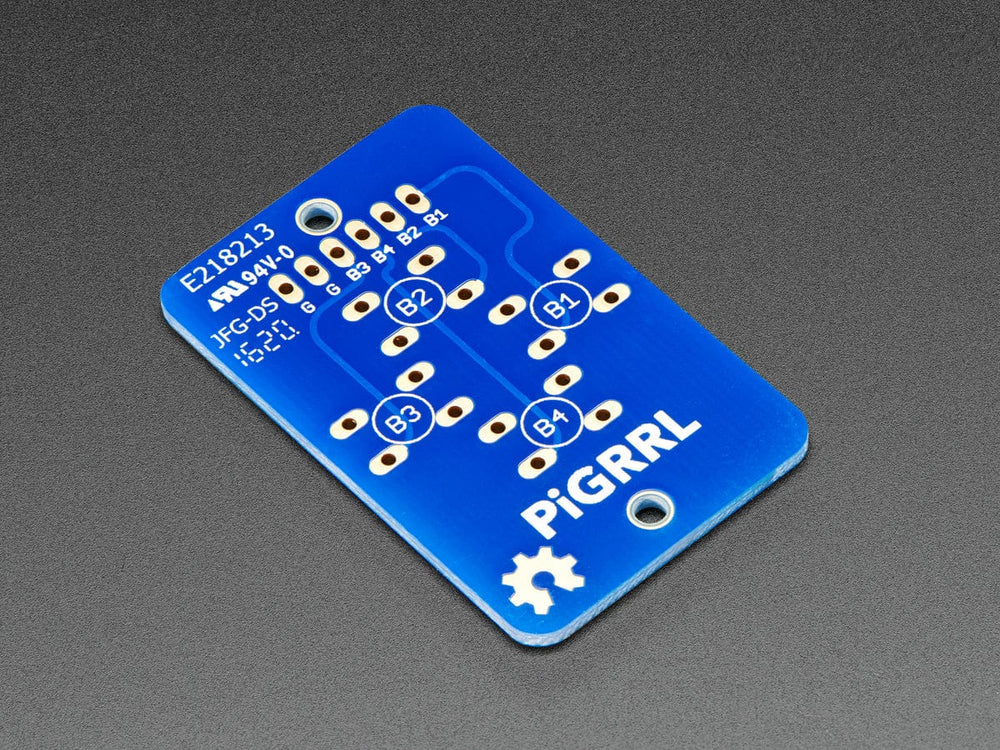 PiGrrl Zero Custom Gamepad PCB by Adafruit - The Pi Hut