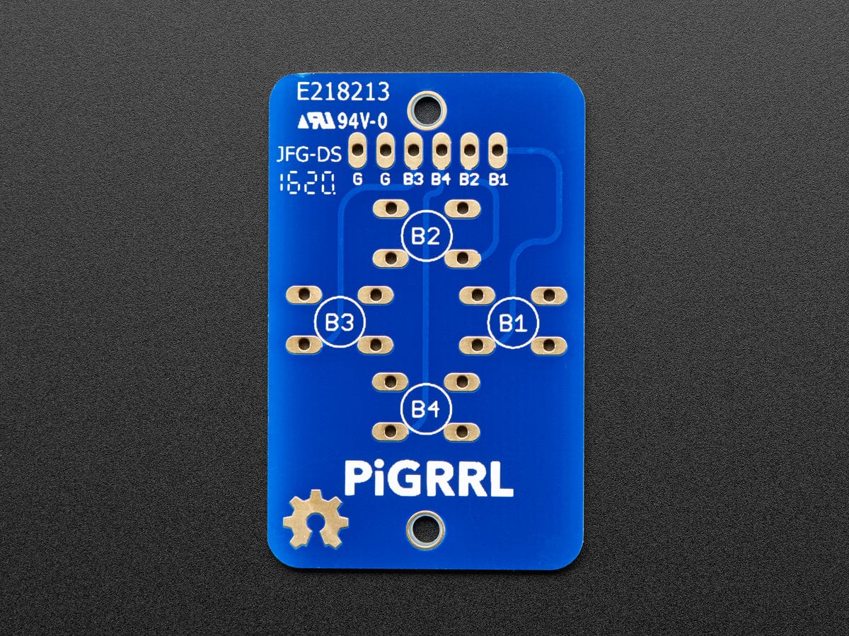 PiGrrl Zero Custom Gamepad PCB by Adafruit - The Pi Hut