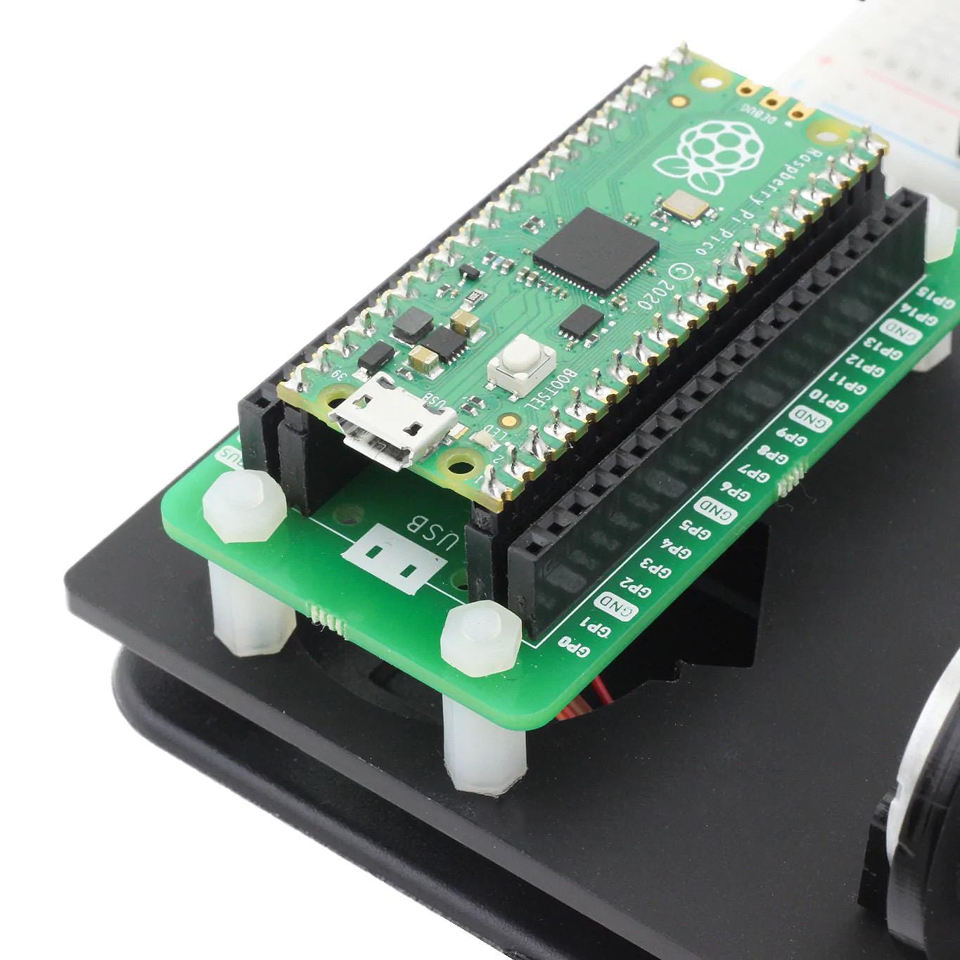 Pin Breakout for the Raspberry Pi Pico by Kitronik - The Pi Hut