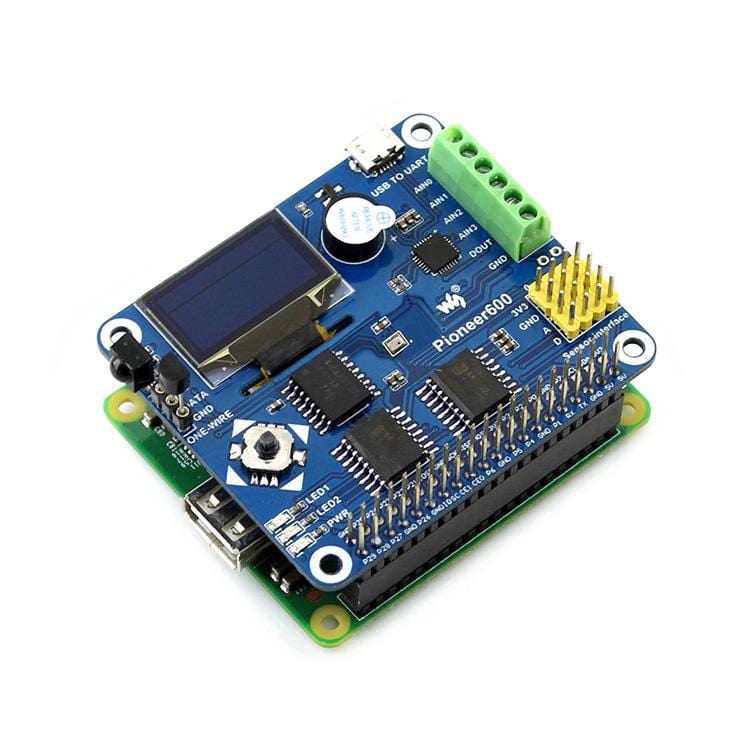 Pioneer600 Raspberry Pi Expansion Board by Waveshare - The Pi Hut