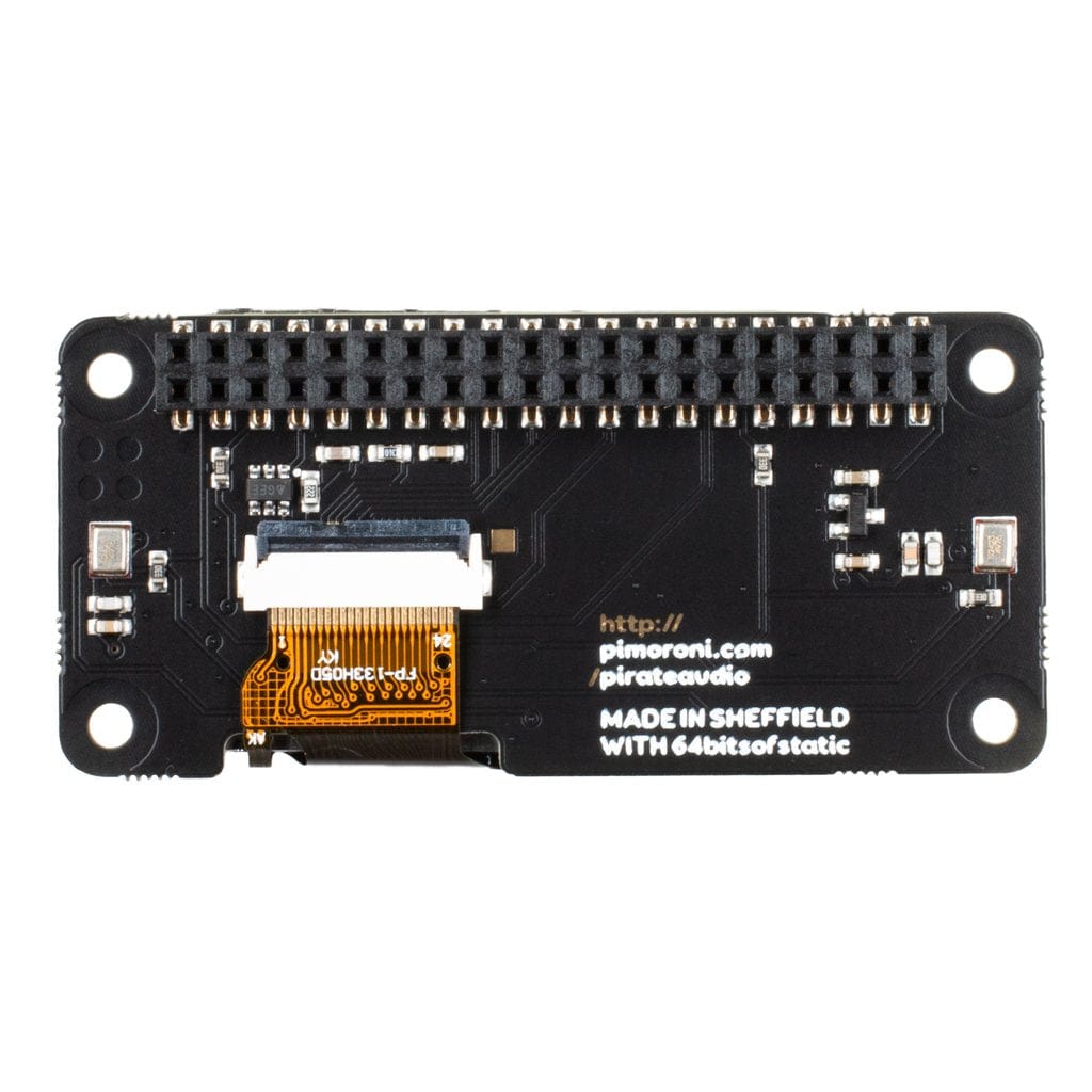 Pirate Audio: Dual Mic for Raspberry Pi by Pimoroni - The Pi Hut