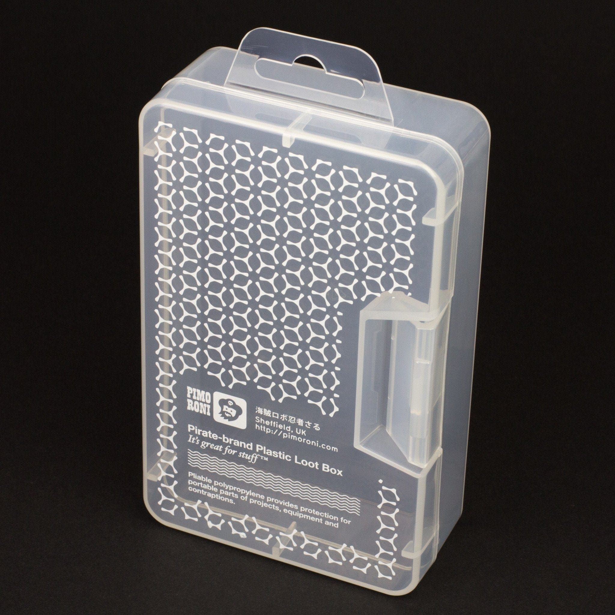 Pirate-brand Plastic Loot Box by Pimoroni - The Pi Hut