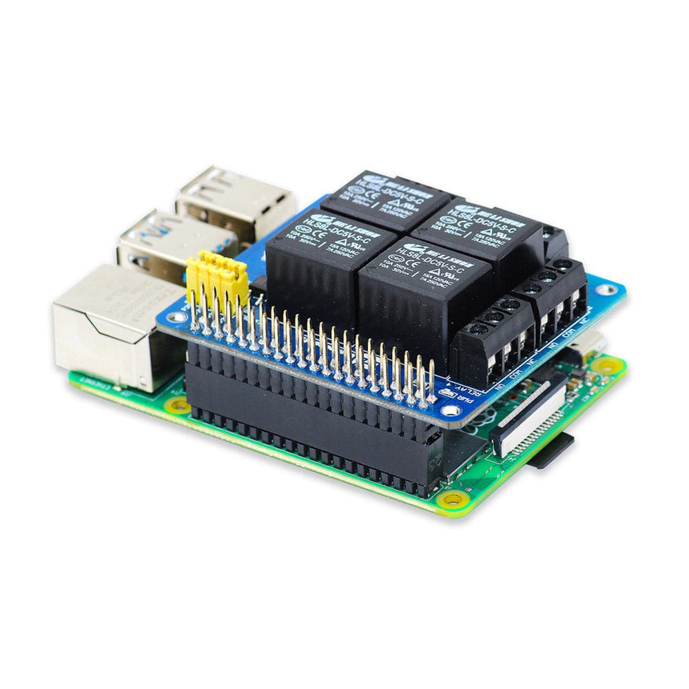 PiRelay V2 - Relay Board for Raspberry Pi by SBC - The Pi Hut