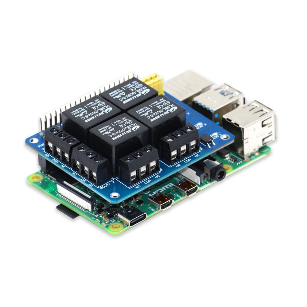 PiRelay V2 - Relay Board for Raspberry Pi by SBC - The Pi Hut