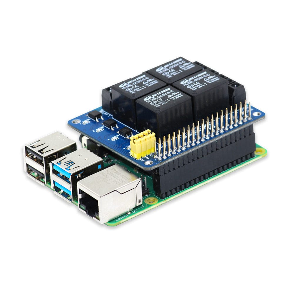 PiRelay V2 - Relay Board for Raspberry Pi by SBC - The Pi Hut