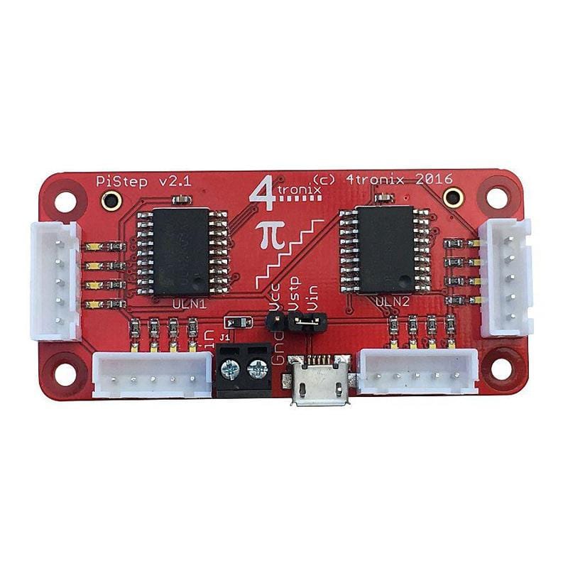 PiStep2 - Quad Stepper Motor Controller for Raspberry Pi by 4tronix - The Pi Hut