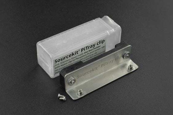PiTray Clip Din Rail Mount for Raspberry Pi - The Pi Hut