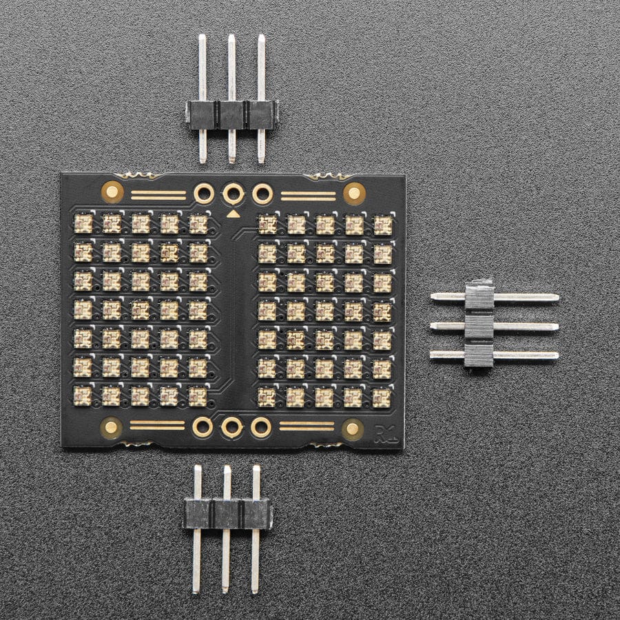 Pixie Chroma - Chainable 5x7 RGB LED Matrix Display by Lixie Labs - The Pi Hut