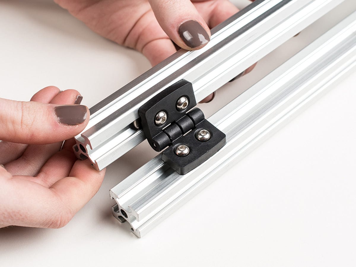 Plastic Hinge for 20x20 Aluminum Extrusion by The Pi Hut - The Pi Hut