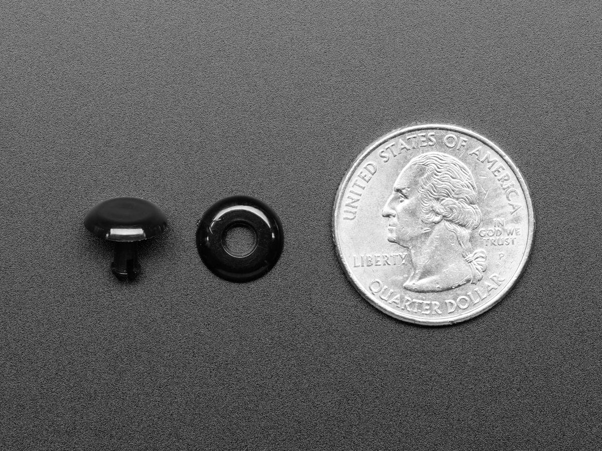 Plastic Pop Rivets for Cardboard Crafts (100-pack) by The Pi Hut - The Pi Hut