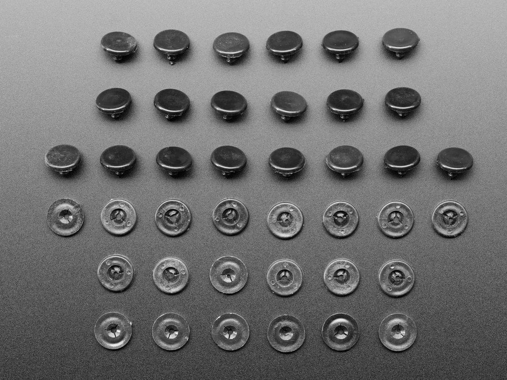 Plastic Pop Rivets for Cardboard Crafts (20-pack) by The Pi Hut - The Pi Hut