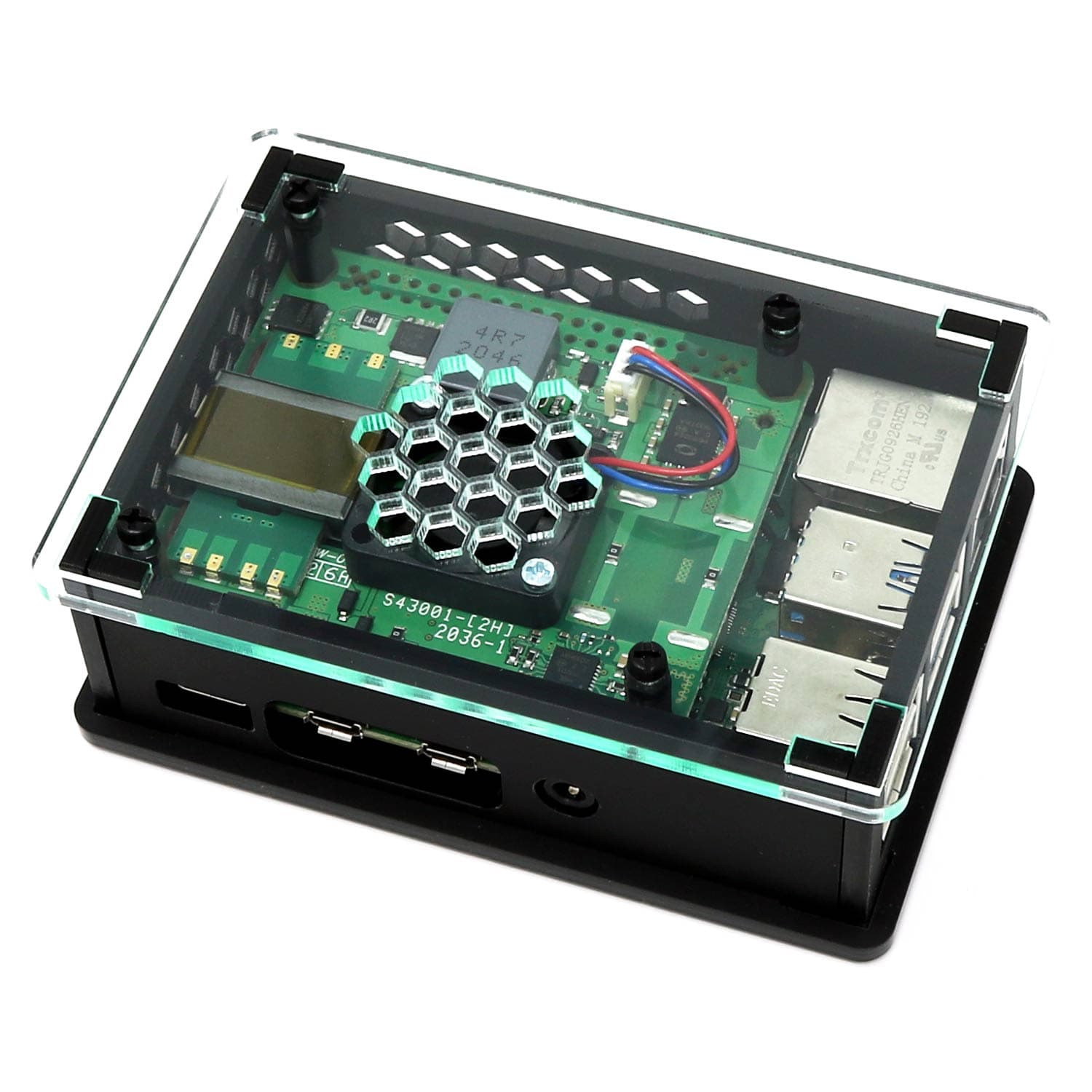 PoE+ HAT Case for Raspberry Pi 4 (v2.0) by The Pi Hut - The Pi Hut