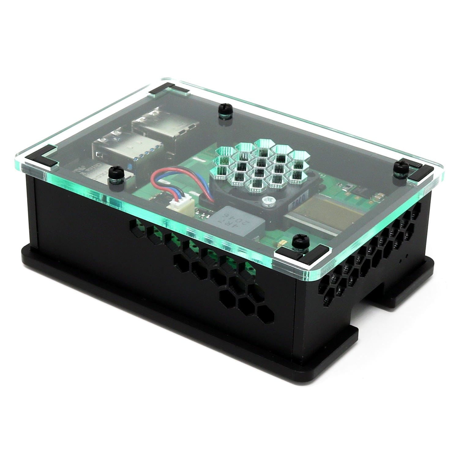 PoE+ HAT Case for Raspberry Pi 4 (v2.0) by The Pi Hut - The Pi Hut