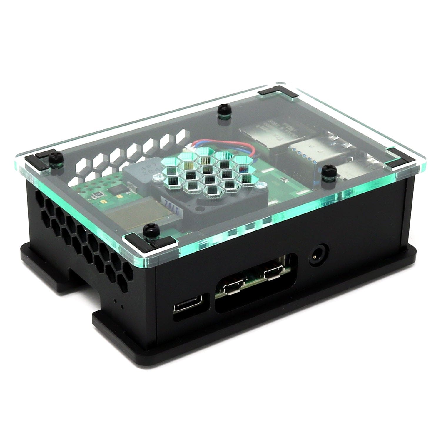 PoE+ HAT Case for Raspberry Pi 4 (v2.0) by The Pi Hut - The Pi Hut