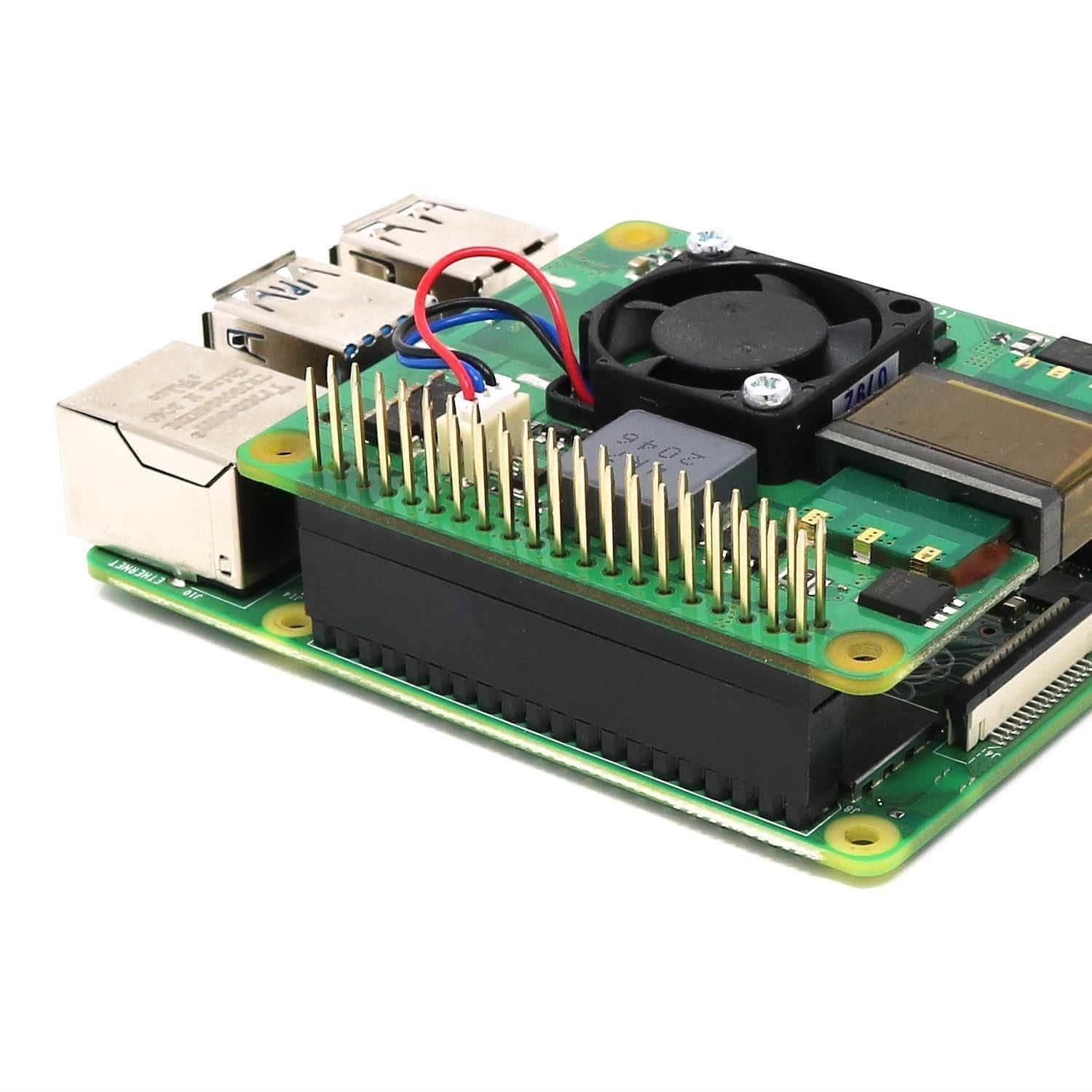 PoE+ HAT Push-Fit Extra Tall Header Kit by The Pi Hut - The Pi Hut