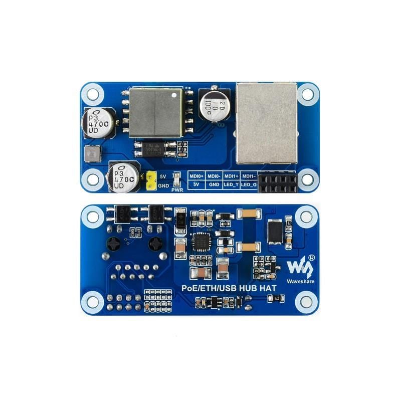 PoE USB Hub HAT for Raspberry Pi Zero by Waveshare - The Pi Hut