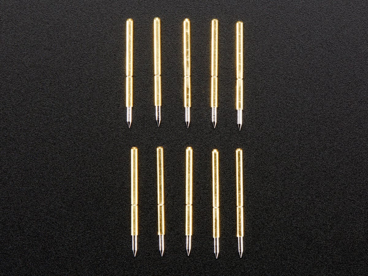 Pogo Pins "Needle Head" (10 pack) - The Pi Hut