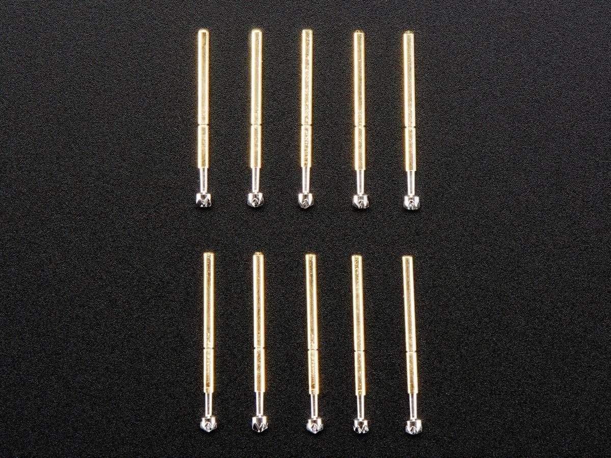 Pogo Pins "Spear Head" (10 pack) (P75-LM3) by The Pi Hut - The Pi Hut