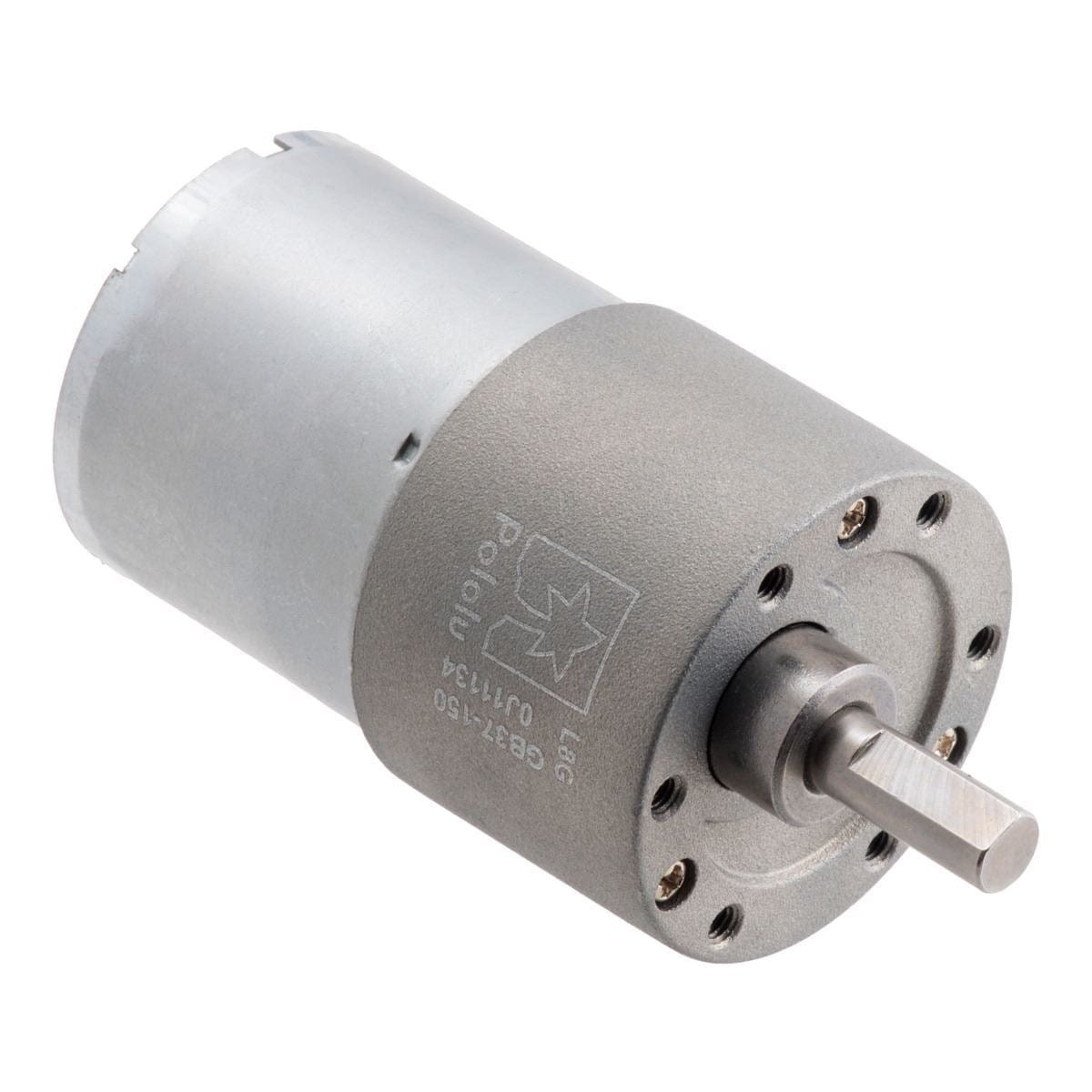 Pololu 12V 150:1 37D 12V Metal Gearmotor by Pololu - The Pi Hut