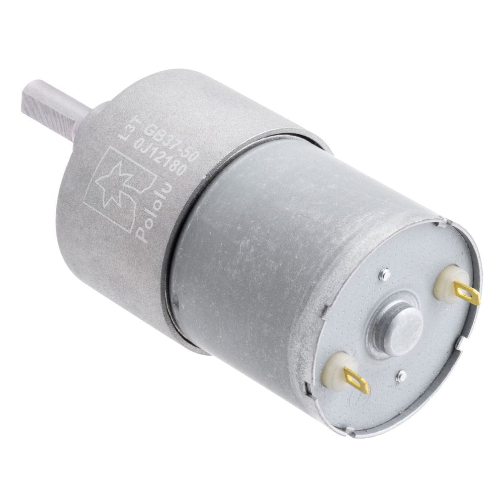 Pololu 12V 50:1 37D 12V Metal Gearmotor by Pololu - The Pi Hut