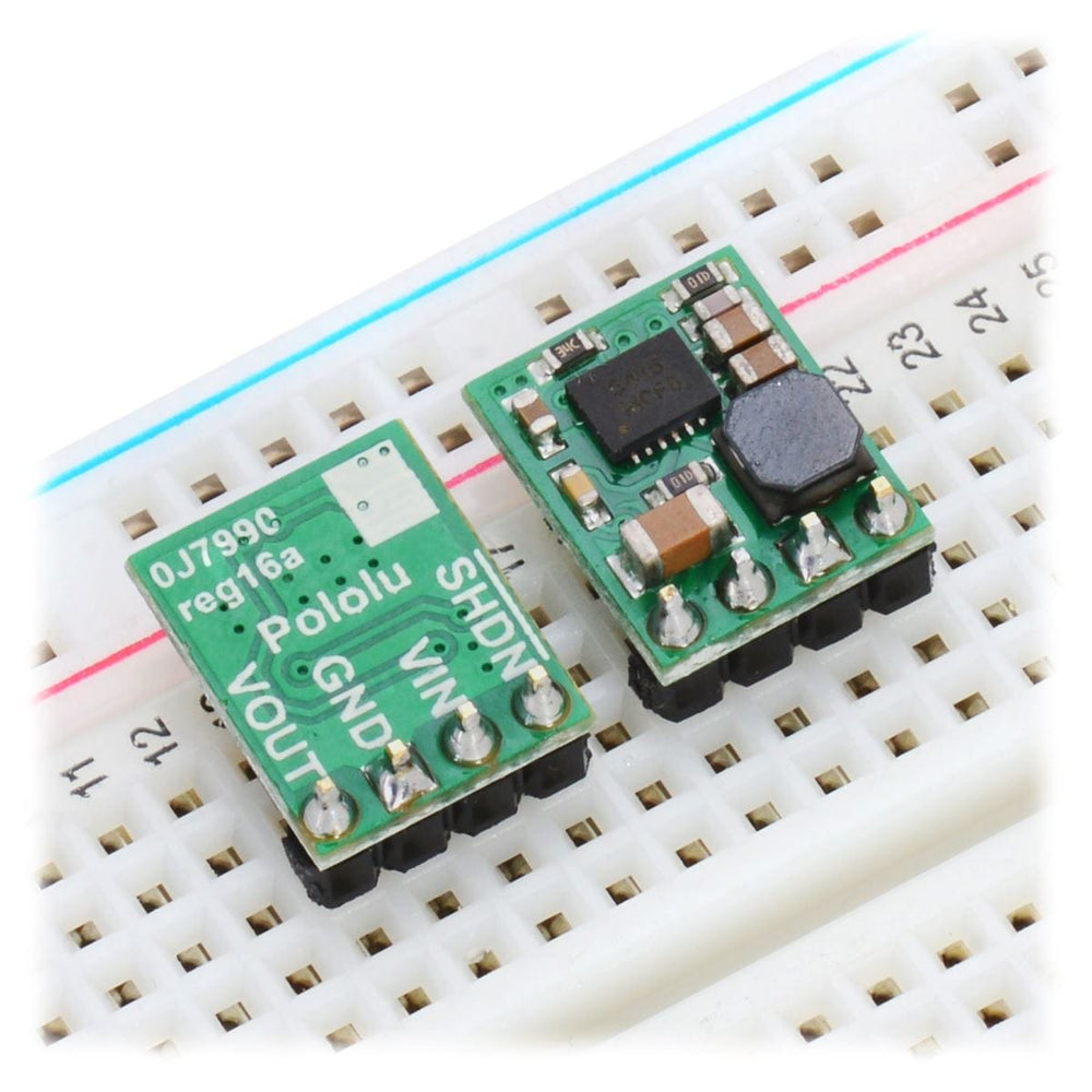 Pololu 3.3V, 500mA Step-Down Voltage Regulator D24V5F3 by Pololu - The Pi Hut