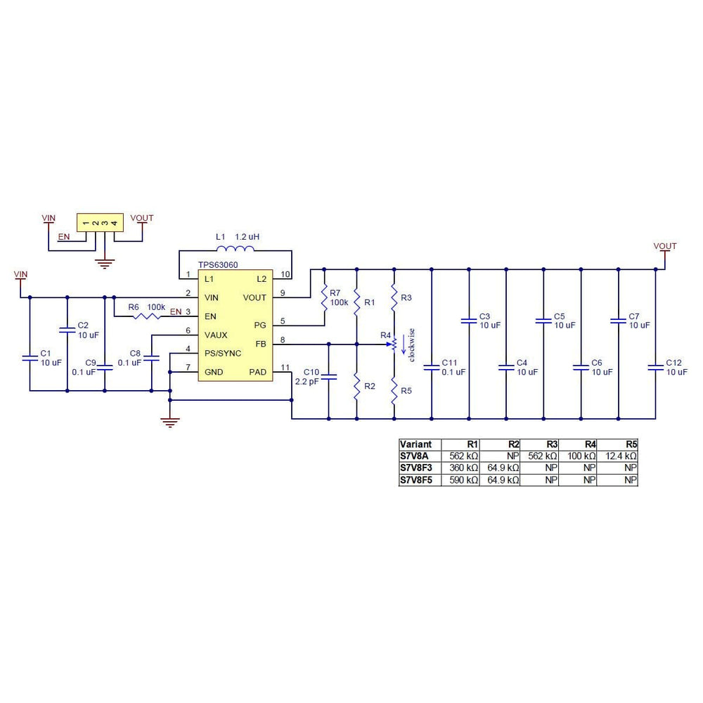 Pololu 3.3V Step-Up/Step-Down Voltage Regulator S7V8F3 by Pololu - The Pi Hut