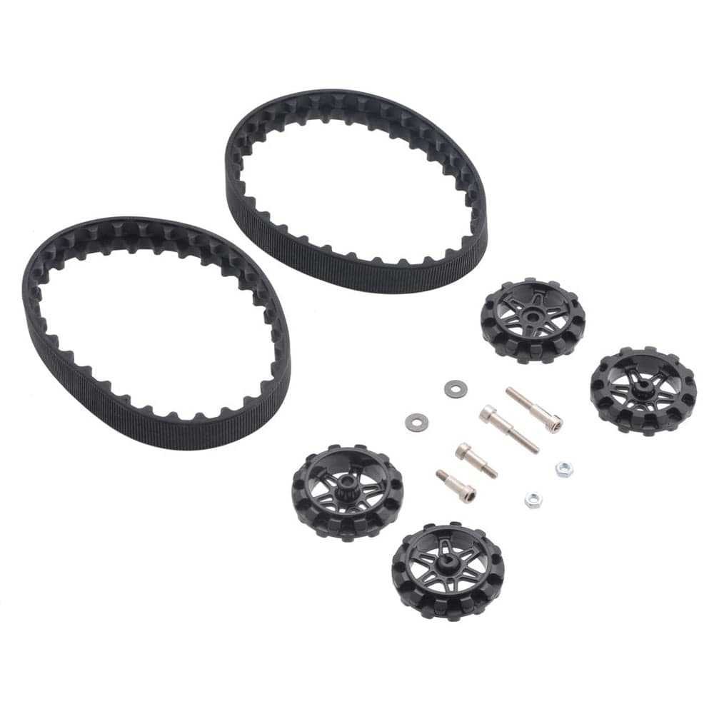 Pololu 30T Track Set - Black by Pololu - The Pi Hut