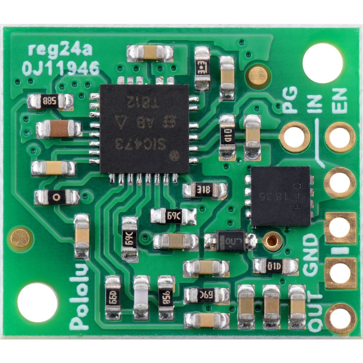 Pololu 5V, 3.2A Step-Down Voltage Regulator D36V28F5 - The Pi Hut